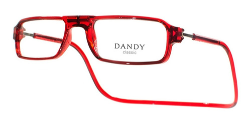 Anteojos Iman Lectura Dandy Grande Rojo