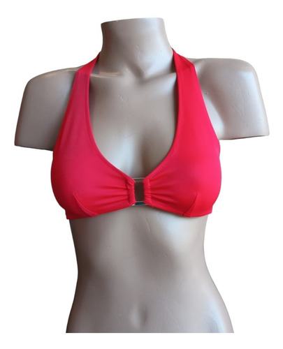 Top Halter Con Herraje Edén 228 Rojo - Fun*