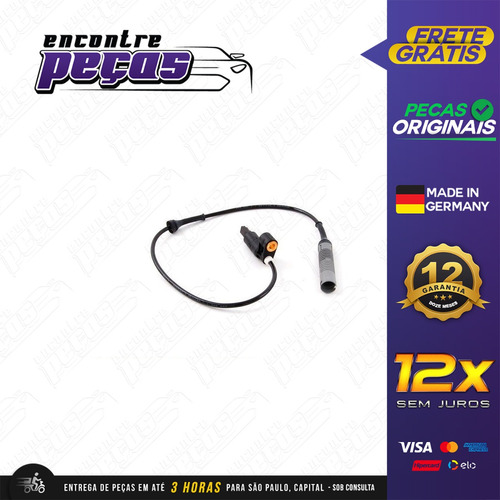 Sensor Rotacoes Abs Dianteiro Bmw E36 323i 2.5 1995 Original