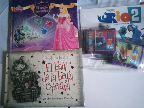 El Regalo Prometido/el Baúl De La Bruja/album Rio 2.pack 3 