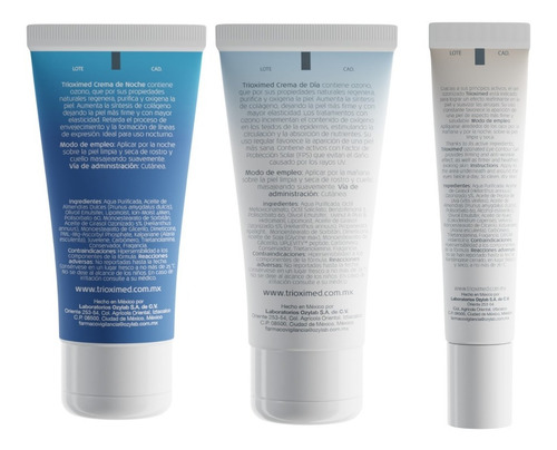 Imagen 2 de 2 de Trioximed Kit Anti Edad