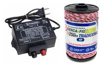 Comprar Kit Eletrificador Cerca Elétrica Rural Gado E Fio 250m 30km