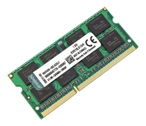 Memoria Sodimm Ddr3l 8gb Bus 1866 Mhz Kingston Laptop Bliste