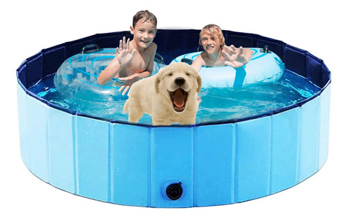 Piscina Plegable Para Perros, Piscina Portatil Para Perros,