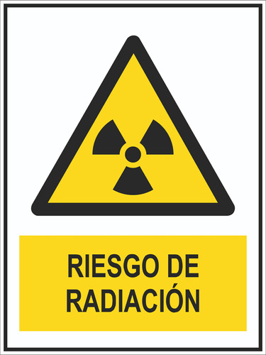 Carteles Riego Radiacion   -  20x25