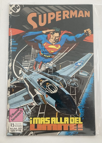 Comic Dc: Superman - ¡mas Allá Del Límite! #53. Colección Zinco