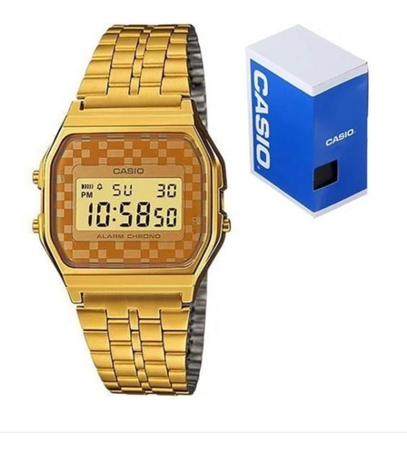 Reloj Casio Dorado A159 100% Original Envío Full