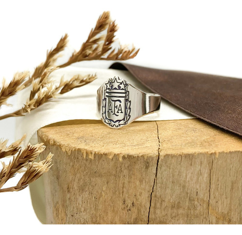 Anillo Escudo Equipo FĂștbol Argentina Argentina Afa A - Chico Plata 925