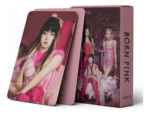 Photocards Blackpink Born Pink Set 55pcs Lomocards Kpop