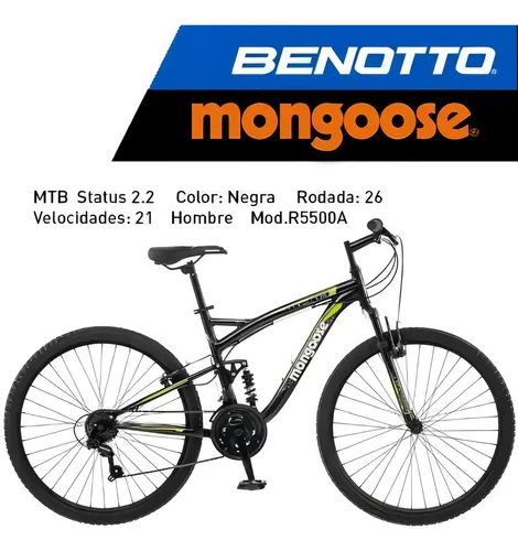 Bicicleta mongoose status 2.2 hotsell