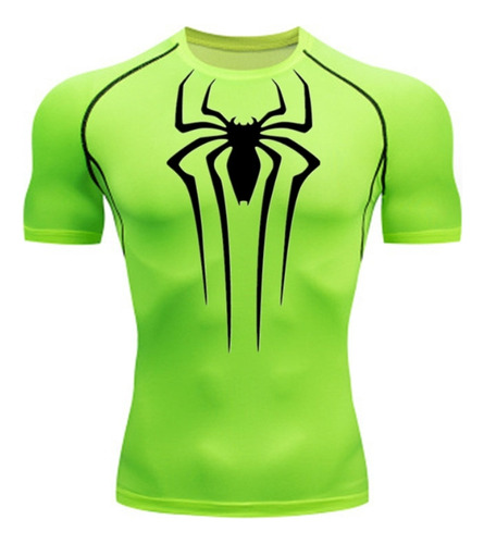 Camisa De Manga Corta Para Hombre Spider Man