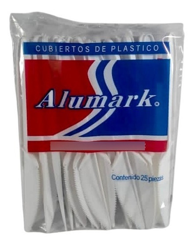 1000pz Cuchillo Jumbo Desechable Alumark (plastico)