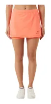 Comprar Pollera Hockey Con Calza Vlack Pilmay Coral Fluo Niñas