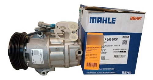 Compresor Aire Acon 5pk Mahle Chevrolet Agile Celta Fun 1.4