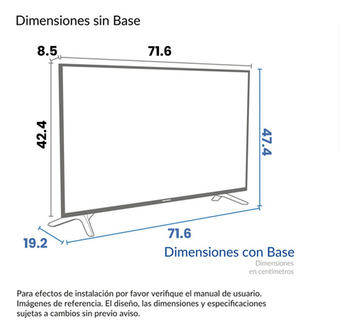Televisor Challenger 32 Led Fh-led 32tg81 Bt Google Tv T2