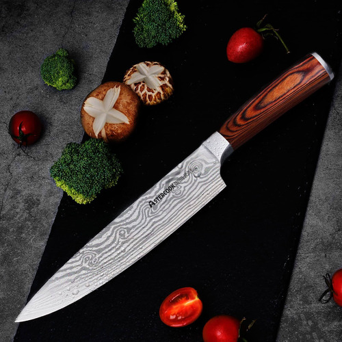 Cuchillo De Cocina Profesional Para Carne Acero Inoxidable