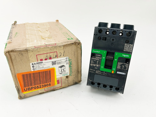 New Square D Bjl36050 Circuit Breaker 50a 690v 3p Th Dda