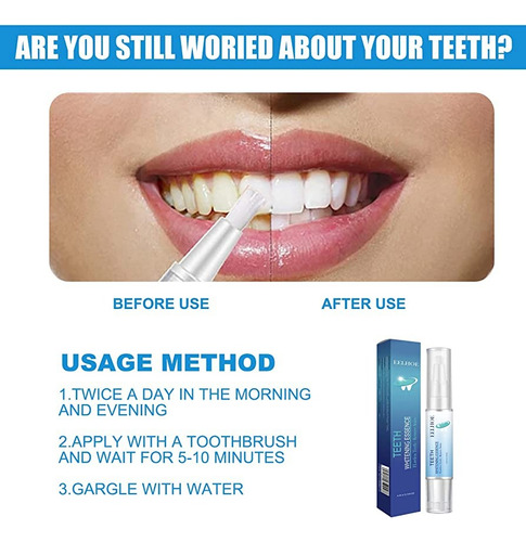 Ee Pluma Liquido Blanqueador De Dientes Whitening Teeth