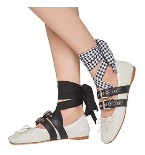 Miu miu sales flat shoes