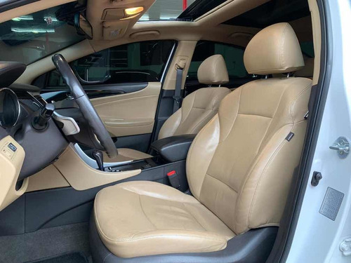 Hyundai Sonata 2.4 Gls 2013 Branco+teto+banco Caramelo