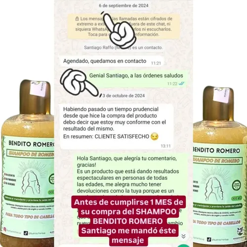 Anticaída, Crecimiento, Anti Caspa, Aceite Romero Cabello
