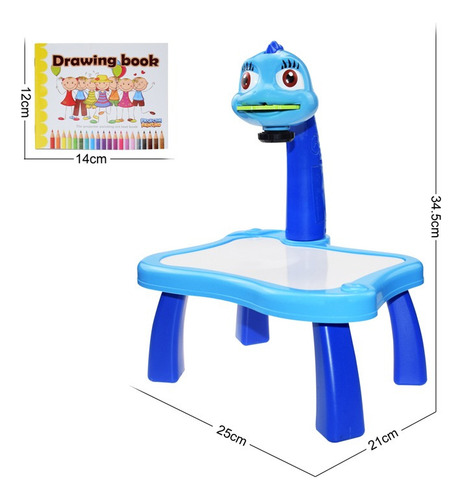 Proyector Led Para Niños Pintura Arte Dibujo Mesa Luz Juguet