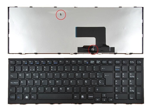 Teclado Sony Vaio Vpc-eh Vpc-ee Pcg-61611 Negro Español