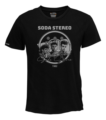 Camiseta Premium Hombre Soda Stereo Rock Metal Bpr2