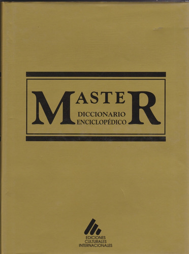  Master Diccionario Enciclopédico Y Enciclopedia Temática  