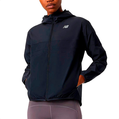 Campera New Balance Wj23236bk Accelerate W Running