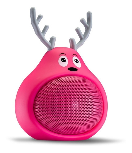 Caixa De Som Bluetooth - Sound Toons Fani Tectoy Cor Rosa