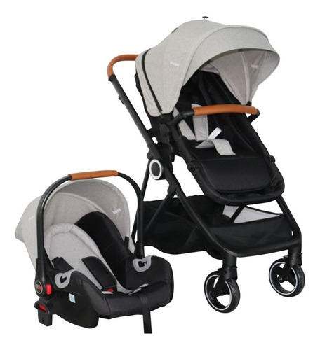 Carriola Prinsel Cosmos Travel System Color Gris Color del chasis Negro