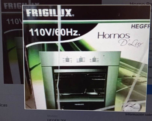 Horno Frigilux Hgfr-1ix-m A Gas 110v