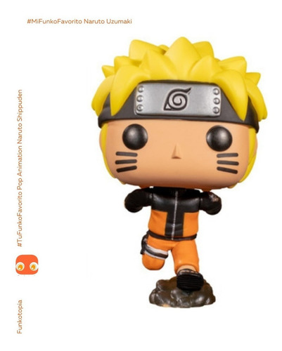 Imagen 2 de 2 de Funko Pop Animation: Naruto Shippuden Naruto Uzumaki Pop 727