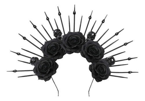 (bk) Diademas Para Mujer, Novia, Corona De Flores Para Fiest
