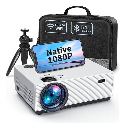 Proyector 4k Con Wifi 5g Y Bluetooth, Acrojoy 450 Ansi Nativ