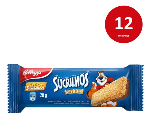 Kelloggs Barra 12x20g Sucrilhos