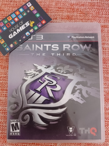 Saints Row The Third Ps3 Midia Física Usado 