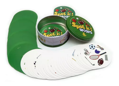 Spot It! Jogo Cartas Figuras Party Game Diversão Amigos Top