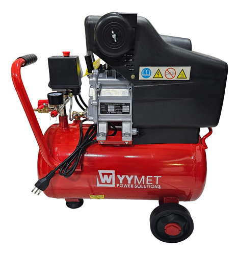 Compresor De Aire 2hp 24 Litros Wyymet