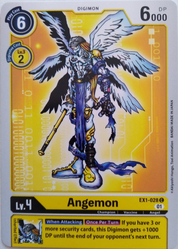 Digimon Tcg Angemon Ex1-028 C