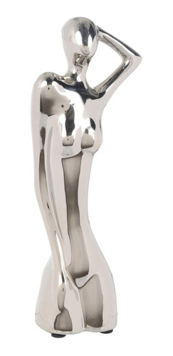 Figura Decorativa Mujer Marsella Silver