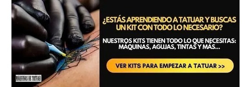 Imagen 3 de 3 de Kit Maquina Tatoo Profesional Accesorios