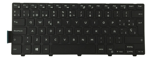 Teclado Para Dell 14-3000 14 5442 5445 5447 5448 14-5000 Lum