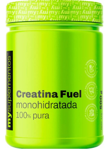 Creatina Monohidratada 500g - 100% Pura - Creapure Creatine Sabor Neutro
