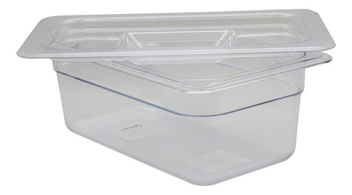 Inserto Cuarto 1/4 Policarbonato C Tapa 10cm Cambro Shorbull