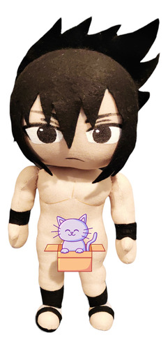 Peluche Sasuke Uchiha Desnudable H Anime Naruto Hecho A Mano