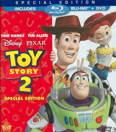 Blu-ray Toy Story 2 E. Especial + Dvd Nuevo Original