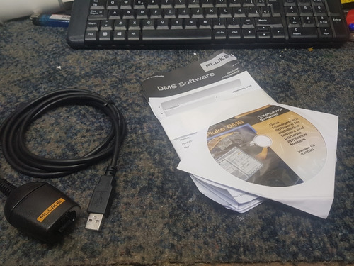 Cable Usb Fluke Y Software Dms