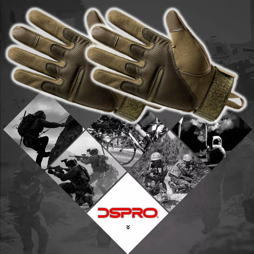 Imagen 9 de 10 de Guantes Completos Uso Rudo Moto Ciclismo Escalada Senderismo